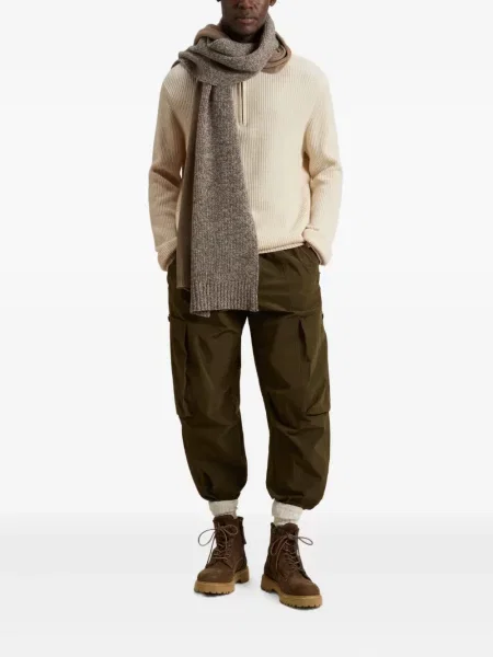 Pulover Woolrich de jumătate de fermoar