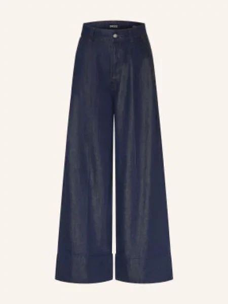 Boss Široké Džíny dark blue modré