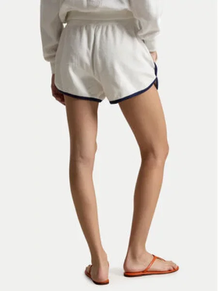 Froté šortky Polo Ralph Lauren biela