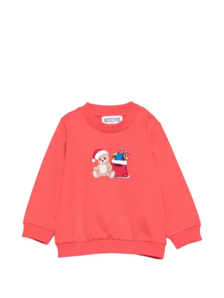 Bluza dziecięca Moschino czerwona