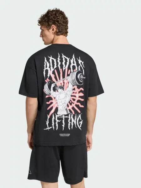 Спортивна футболка adidas Clima комбінований верх чорний