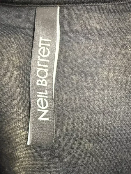 Pulover Neil Barrett cu imagine cu model camuflaj negru