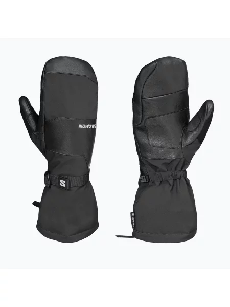 Mănuși de schi Salomon Propeller Gore-Tex Mitten Deep Black negru