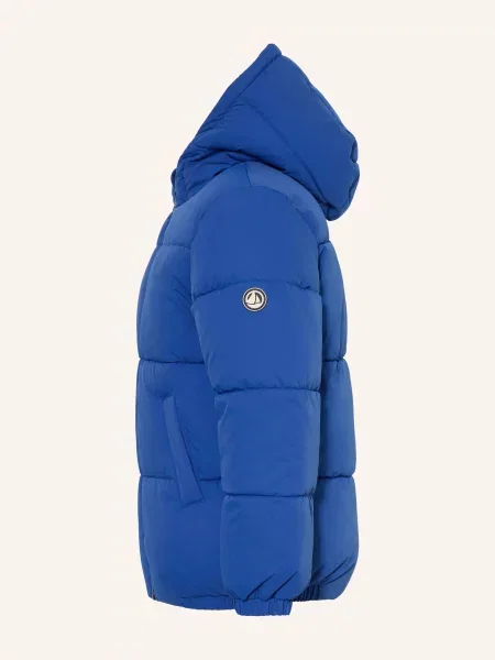 Petit Bateau Kurtka Pikowana blau niebieska
