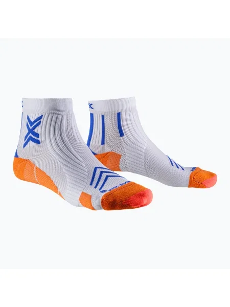 Olcsóbban. Férfi futó zokni X-Socks Run Expert Ankle white/orange/twyce blue. Méret: EU fehér