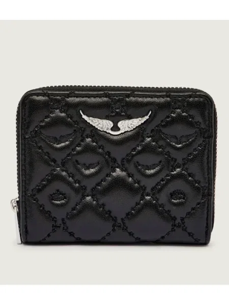 ZADIG&VOLTAIRE portofel de piele negru