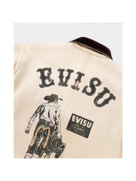 Kurtka Evisu beżowa