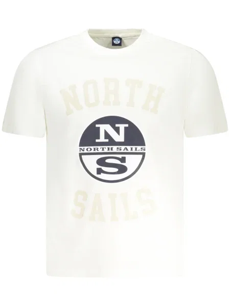 Kratek majica North Sails bela