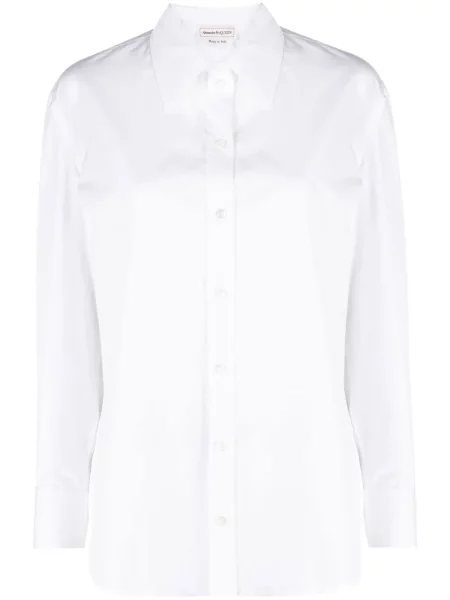 Cămașă Alexander Mcqueen lungă alb