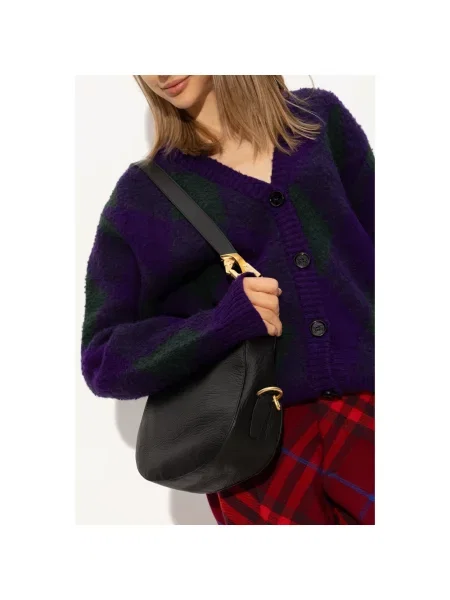 Torebka Burberry skórzana czarna