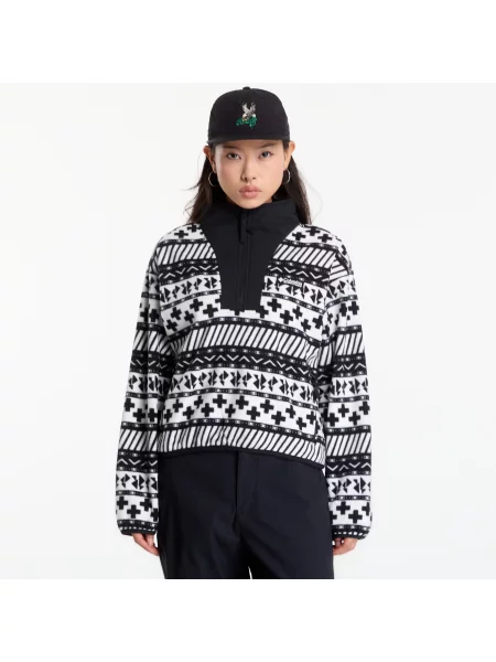 Суитшърт Columbia Sequoia Grove™ II Printed Half Zip Black Wizard Island Tonal L черно