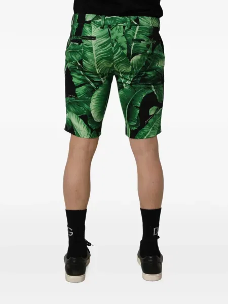 Kraťasy Dolce & Gabbana s potiskem zelené