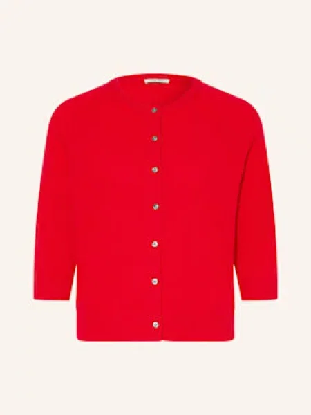 Lilienfels Kardigan Z Kaszmiru Rękawami rot czerwony