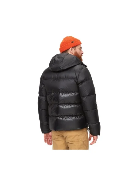 Geacă cu puf Marmot negru