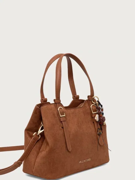 Valentino Bags geantă crossbody pentru femei cu imitație de piele întoarsă WINNIE WINTER maro