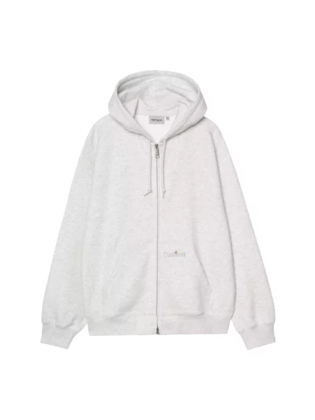 Kurtka Carhartt Wip z kapturem szara