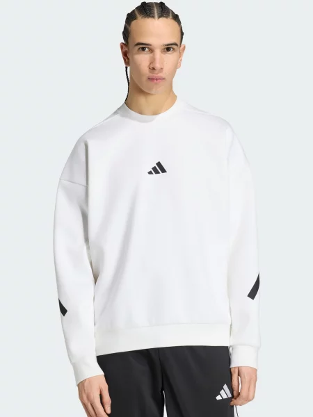 ADIDAS SPORTSWEAR Športová mikina Z.N.E čierna biela