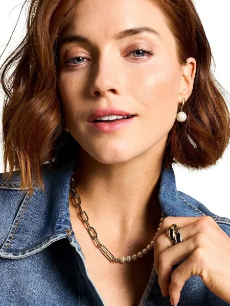 Серьги Fossil