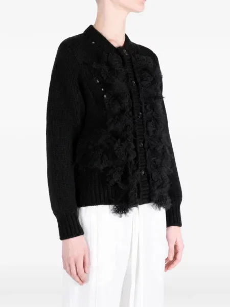 Πλεκτή ζακέτα Comme Des Garçons Tao chunky μαύρο