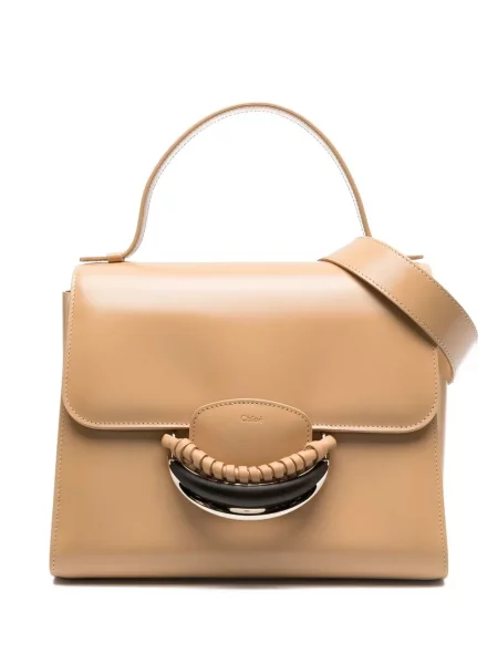 Geanta de piele Chloé Kattie din piele