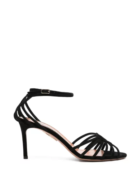 Sandale Aquazzura cu bretele negru