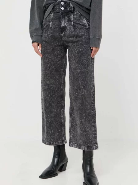 Blugi drepți Boss Orange negru