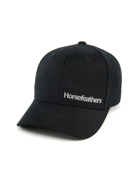 Шапка с козирки Horsefeathers черно