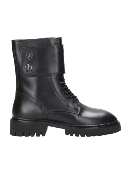 Botki Tory Burch skórzane czarne
