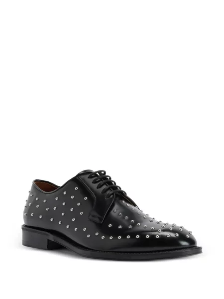 Pantofi derby Giuseppe Zanotti cu buline negru