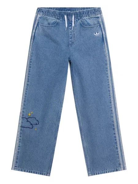 ADIDAS ORIGINALS Τζιν CARE BEARS LOOSE DENIM ντένιμ / σκούρο / κίτρινο μπλε