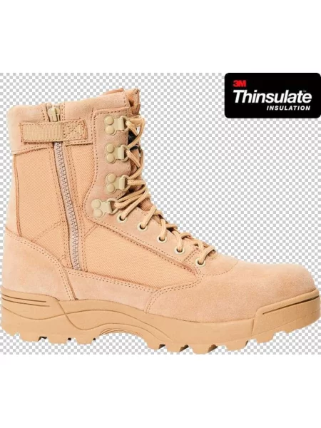 Brandit Bocanci cu șireturi deschis maro