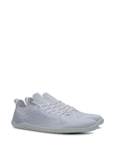 Sneakerși Vivobarefoot tricotate alb