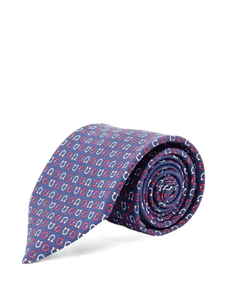 Cravată Ferragamo albastru