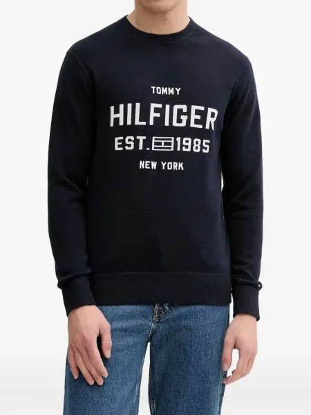 Hanorac Tommy Hilfiger cu imagine albastru