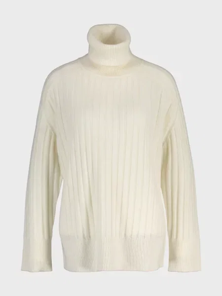 Вовняна водолазка водолазка Gant біла