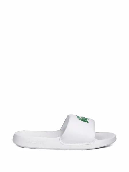 Papuci Lacoste alb