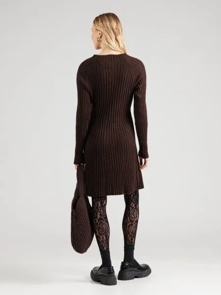 Peppercorn Rochie tricotat Anna ciocolatiu