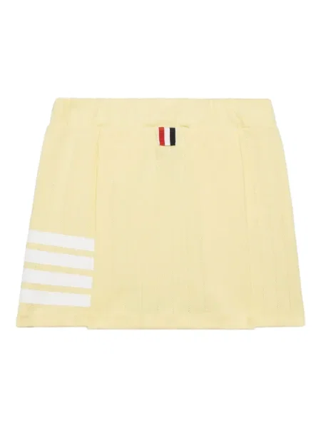 Spódnica mini dziecięca Thom Browne żółta