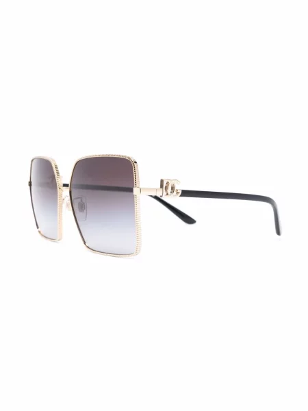 Sluneční brýle Dolce & Gabbana Eyewear s přechodem barev zlaté