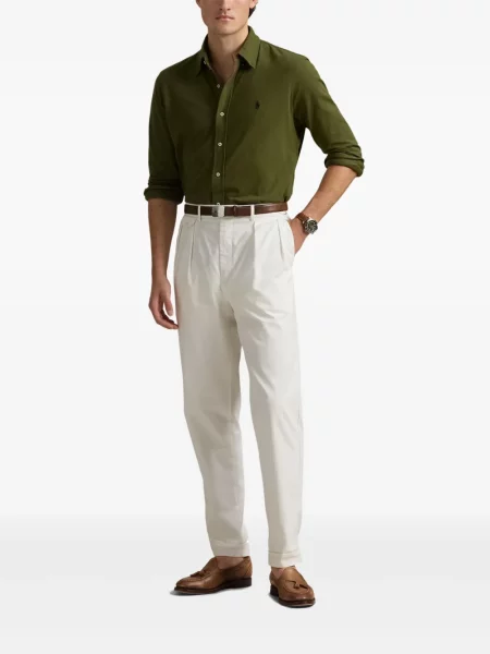 Fleece καρό κασκέτο Polo Ralph Lauren πράσινο