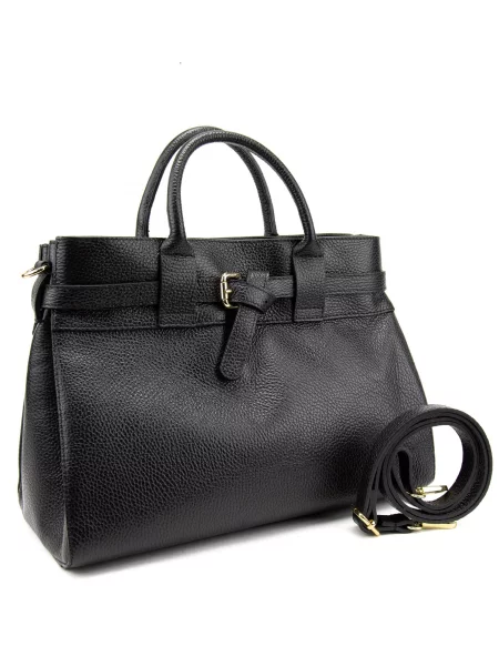 Кожаная сумка Royalbag коричневая