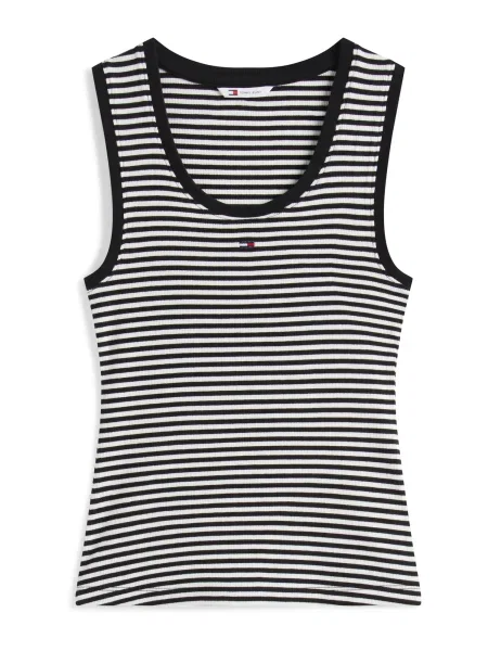 Top Tommy Jeans negru