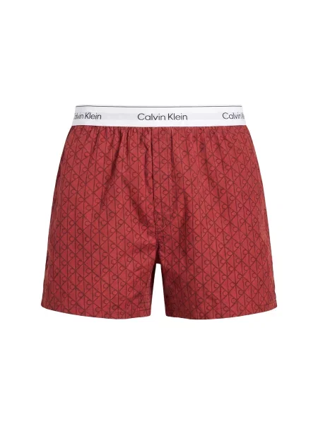 Calvin Klein Underwear Boxeri carmin / roşu închis roșu