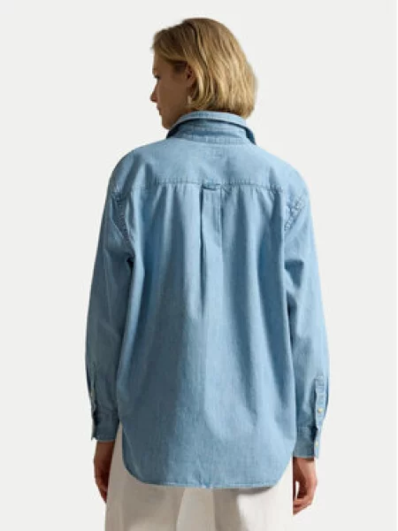 Džínová košile Polo Ralph Lauren modrá