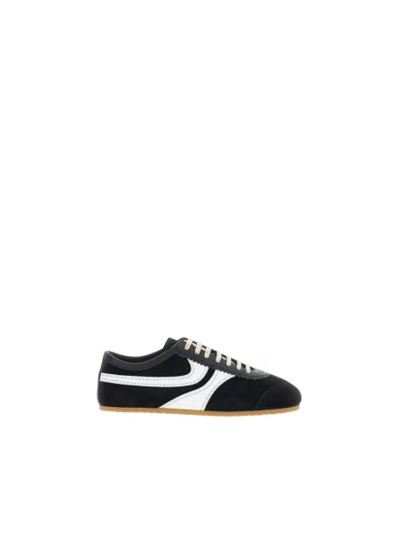 Sneakersy Dries Van Noten skórzane czarne