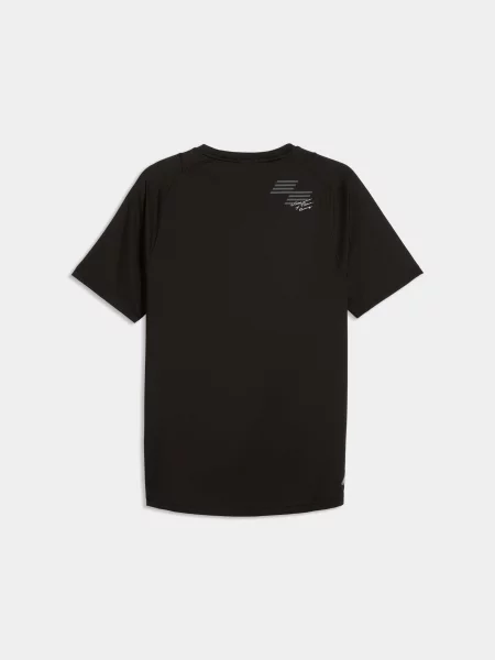 Спортивна футболка PUMA M x Hyrox Pwrmode Tee комбінований верх чорний