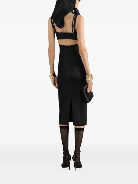 Rochie midi Dolce & Gabbana negru