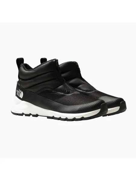 Дамски ботуши за сняг The North Face Thermoball Progressive Zip II Wp black / gardenia white бяло
