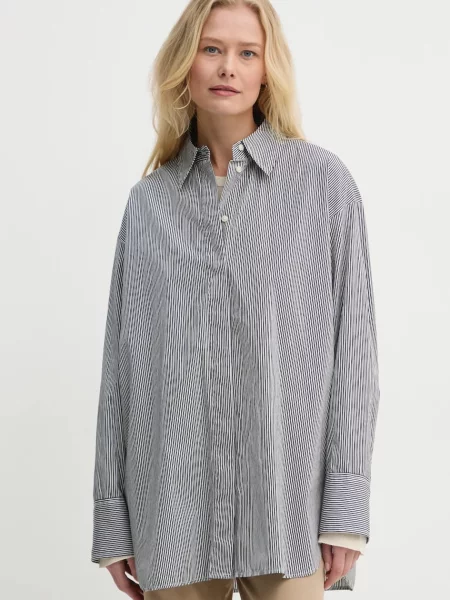 Marc O'Polo camasa din femei cu guler clasic relaxed alb