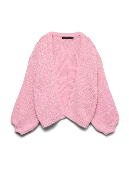 VERO MODA Geacă tricotată VMMAYBE deschis roz